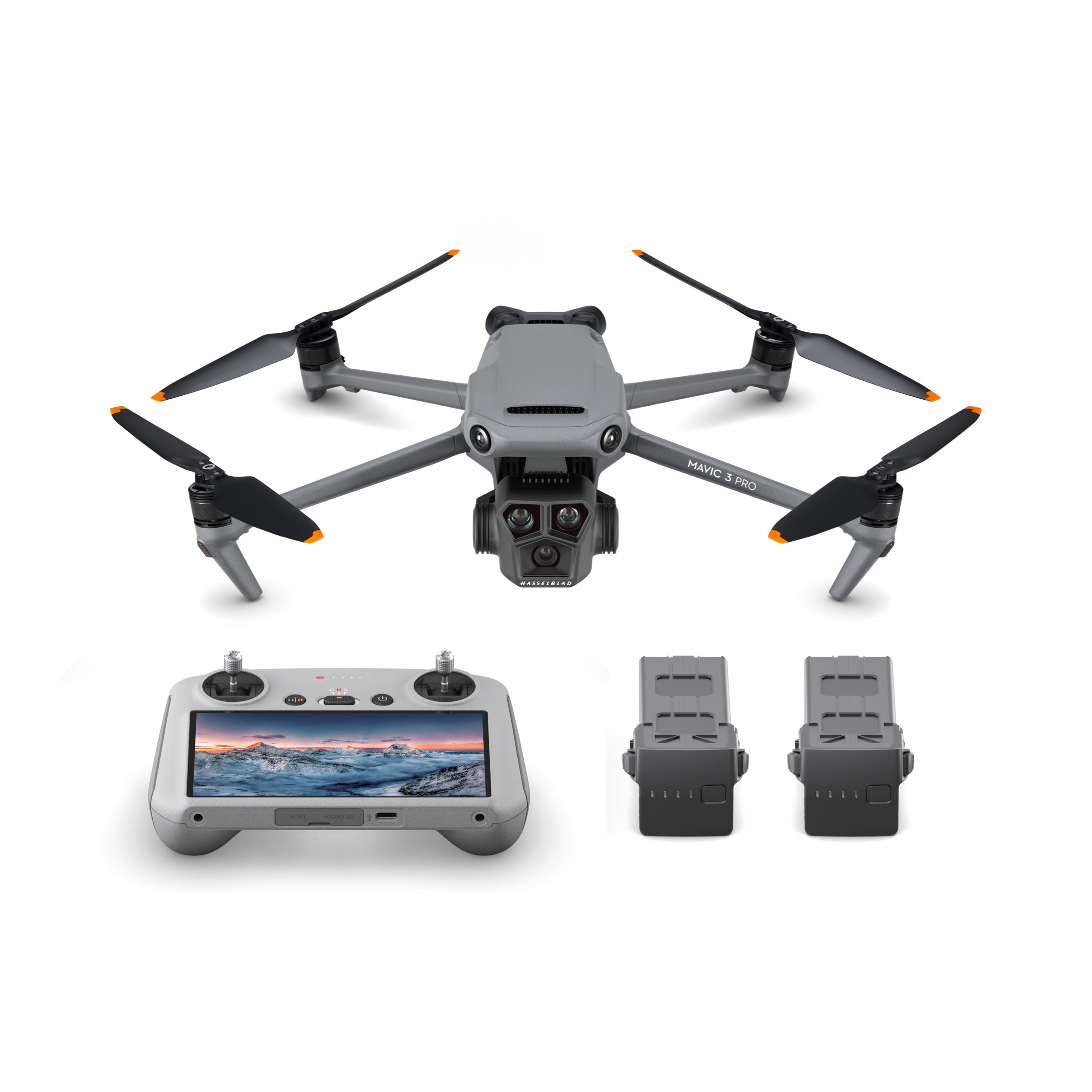 大疆/DJI DJI Mavic 3 Pro*（DJI RC） 無人機(jī) 43分鐘續(xù)航 8公里圖傳 全向避障 哈蘇相機(jī)